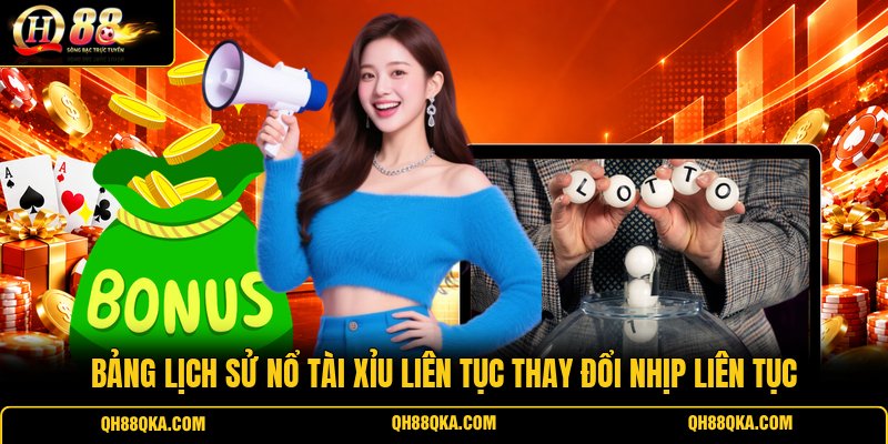 Bảng lịch sử nổ Tài Xỉu liên tục thay đổi nhịp liên tục Bảng lịch sử nổ Tài Xỉu liên tục thay đổi nhịp liên tục
