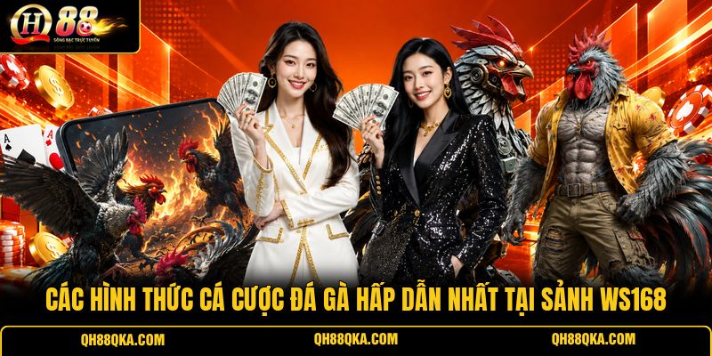 Các hình thức cá cược đá gà hấp dẫn nhất tại sảnh WS168 Các hình thức cá cược đá gà hấp dẫn nhất tại sảnh WS168