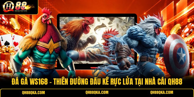 Đá Gà WS168 - Thiên Đường Đấu Kê Rực Lửa Tại Nhà Cái QH88