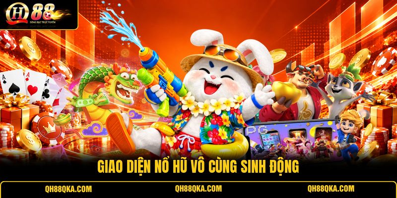 Giao diện nổ hũ vô cùng sinh động