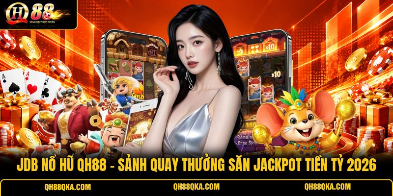 JDB Nổ Hũ QH88 - Sảnh Quay Thưởng Săn Jackpot Tiền Tỷ 2026