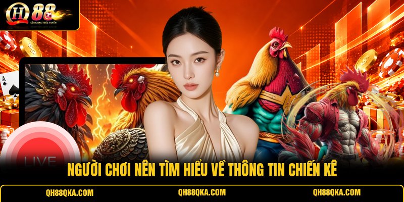 Người chơi nên tìm hiểu về thông tin chiến kê